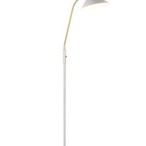 Lampa podłogowa szaro-mosiężna TRAVELLER 1xE27x10W wym:145x58x23cm Trio 883369 Lampa podłogowa szaro-mosiężna TRAVELLER 1xE27x10W wym:145x58x23cm Trio 883369