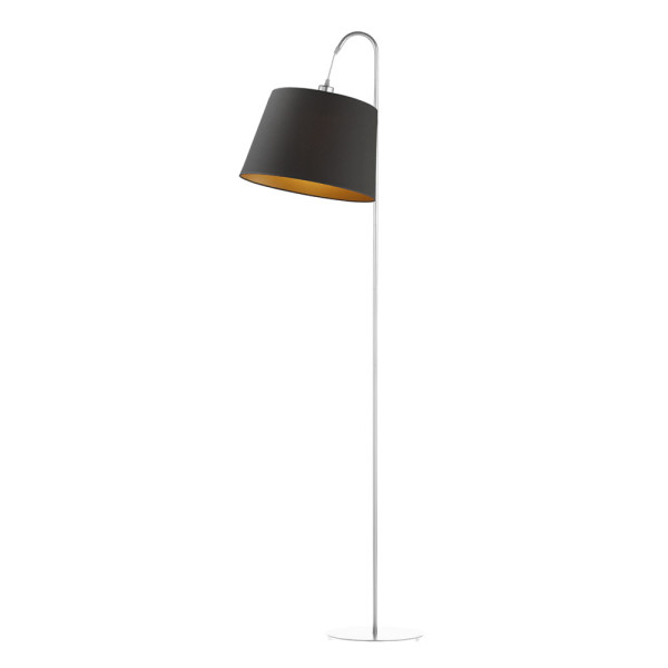Lampa podłogowa TALLIN GOLD elegancka do pokoju CHROM 950384