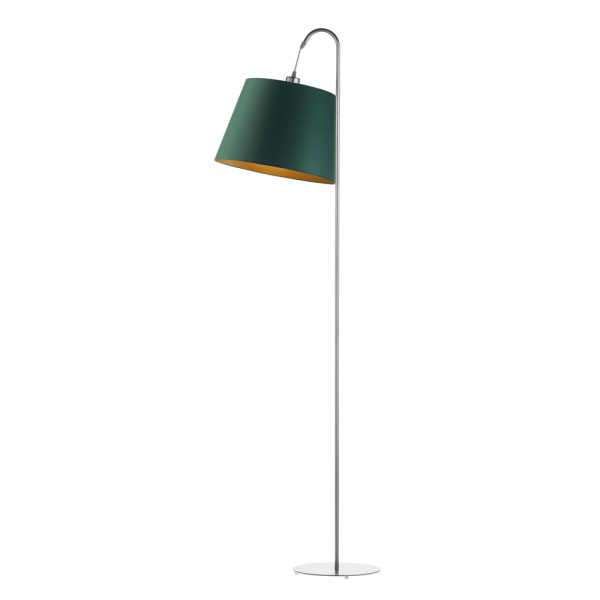 Lampa podłogowa TALLIN GOLD glamour do sypialni SREBRNY 950388