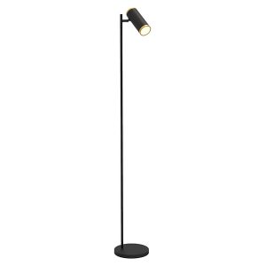 Lampa podłogowa Toulouse LED metalowa czarna 111619 Lampa podłogowa Toulouse LED metalowa czarna 111619