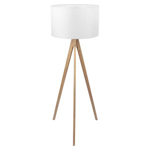 Lampa podłogowa Trevisotkaninowa biała 32214 Lampa podłogowa Trevisotkaninowa biała 32214