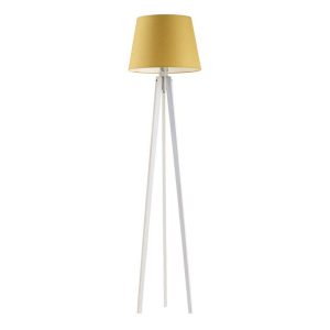 Lampa podłogowa trójnóg CURACAO Biały/ Musztardowy 922384 Lampa podłogowa trójnóg CURACAO Biały/ Musztardowy 922384