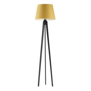 Lampa podłogowa trójnóg CURACAO Heban/ Musztardowy 922358 Lampa podłogowa trójnóg CURACAO Heban/ Musztardowy 922358