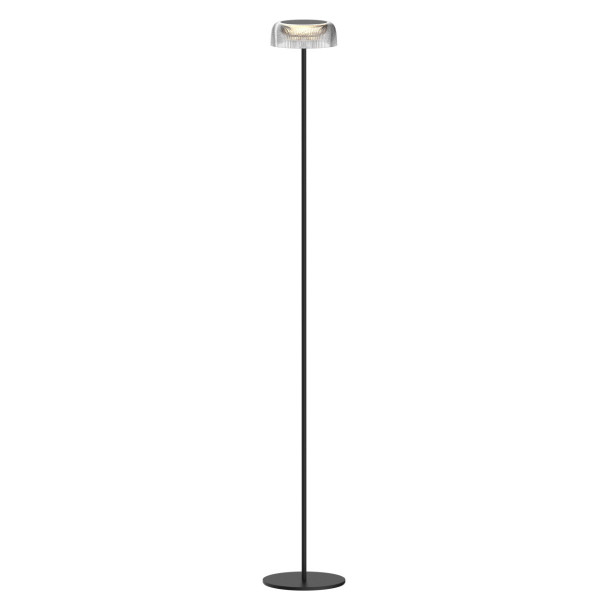 Lampa podłogowa TRYPOLIS czarna LED 1x2W Ciepła biel 180lm Polux 891603