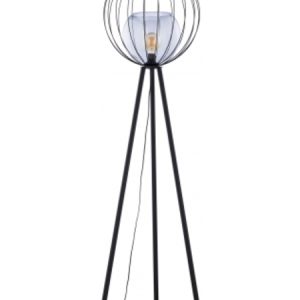 Lampa podłogowa Universo metalowa czarna 39484 Lampa podłogowa Universo metalowa czarna 39484