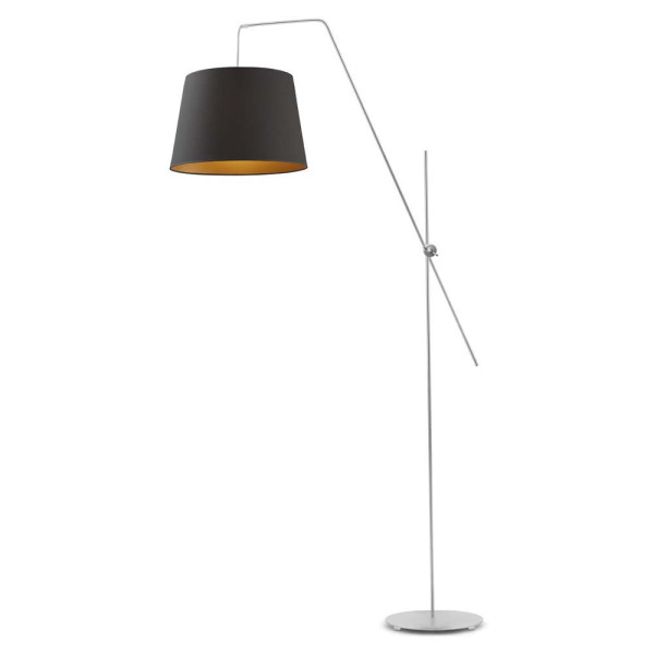 Lampa podłogowa VIGO GOLD z ruchomym ramieniem do czytania 966078