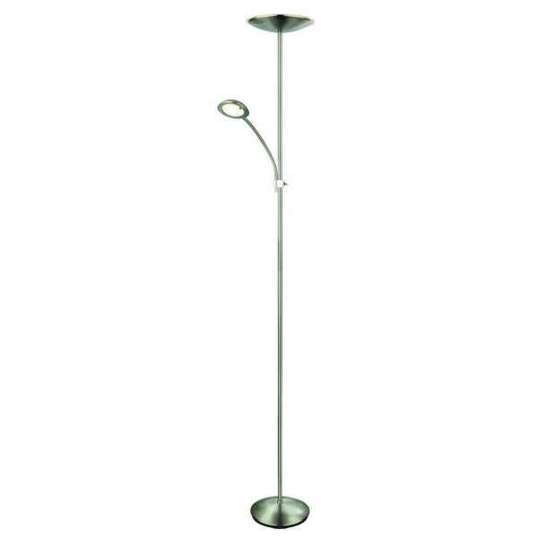 Lampa podłogowa Vlasta chrom satyna LED 1x23W Ciepła biel 1400lm Rabalux 959551