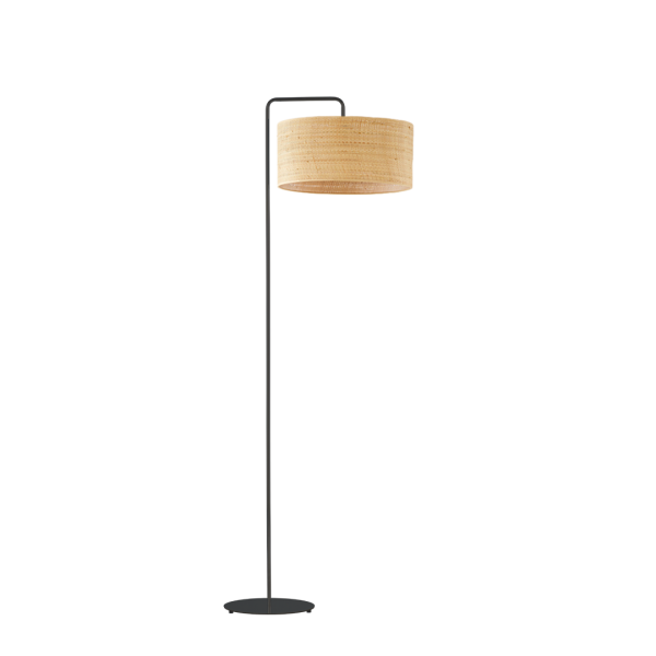 Lampa podłogowa w stylu boho BOLIVIA BOHO rattanowy abażur 941107