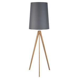 Lampa podłogowa Walz Gray tkaninowa szara 32217 Lampa podłogowa Walz Gray tkaninowa szara 32217