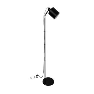 Lampa podłogowa ZANA czarny 1x60w e27 klosz czarny 360444 Lampa podłogowa ZANA czarny 1x60w e27 klosz czarny 360444