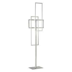 Lampa podłogowa Zenit LED 3-punktowy metalowy biały 38115 Lampa podłogowa Zenit LED 3-punktowy metalowy biały 38115