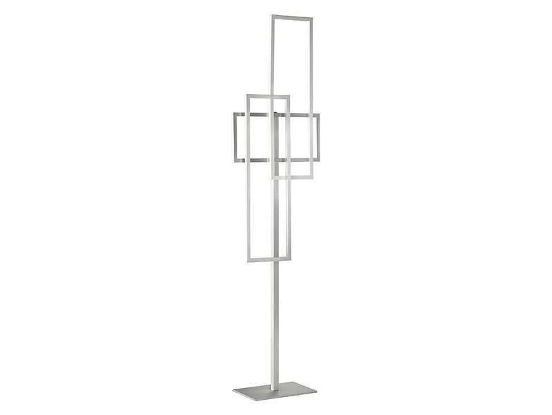 Lampa podłogowa Zenit LED 3-punktowy metalowy biały 38115