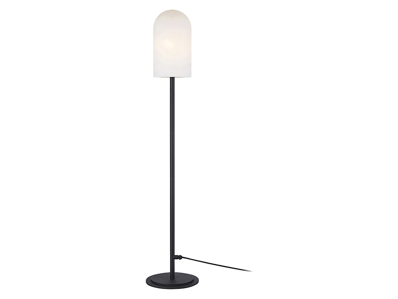 Lampa podłogowa zewnętrzna Afternoon metalowa biało-czarna 32578