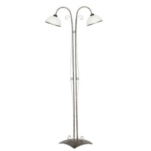 Lampa podłogowa złota patyna Antica 2xE27x15W wym:164x67x30cm Luminex 1050126 Lampa podłogowa złota patyna Antica 2xE27x15W wym:164x67x30cm Luminex 1050126