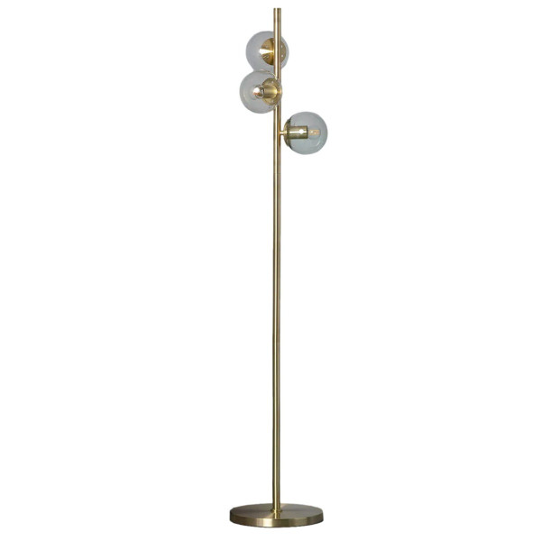 Lampa podłogowa złota Pugilla 3xE27x40W wym:152x36x36cm Abruzzo 891742