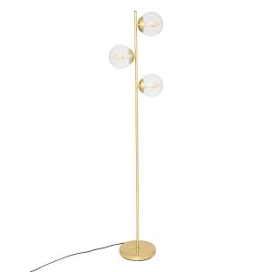 Lampa podłogowa złote kule COL, wys.162 cm 146068 Lampa podłogowa złote kule COL, wys.162 cm 146068