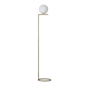 Lampa podłogowa złoto-biała Home 1xE27x20W wym:165x20x29cm Abruzzo 891684 Lampa podłogowa złoto-biała Home 1xE27x20W wym:165x20x29cm Abruzzo 891684