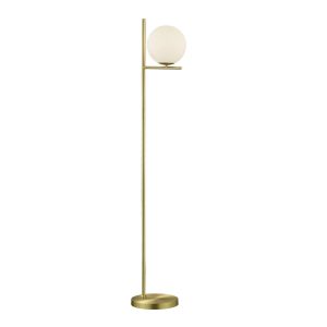 Lampa podłogowa złoto-biała PURE 1xE14x28W wym:150x25x25cm Trio 891878 Lampa podłogowa złoto-biała PURE 1xE14x28W wym:150x25x25cm Trio 891878