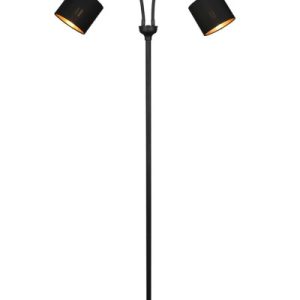 Lampa podłogowa złoto-czarna TOMMY 2xE14x40W wym:130x60x25cm RL 891762 Lampa podłogowa złoto-czarna TOMMY 2xE14x40W wym:130x60x25cm RL 891762