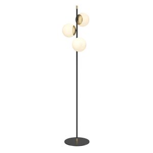 Lampa podłogowa złoto-czarno-biała NOSTALGIA 3xE14x40W Maytoni 891860 Lampa podłogowa złoto-czarno-biała NOSTALGIA 3xE14x40W Maytoni 891860