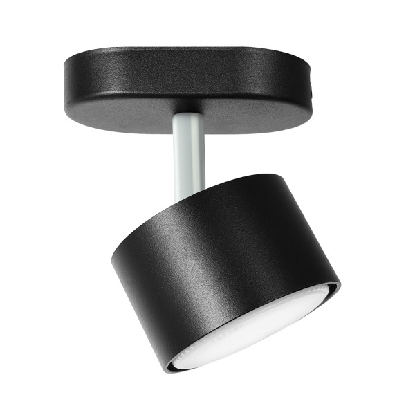 Lampa punktowa LED Heckermann 8795313A Czarna 1x głowica 942492