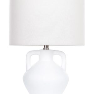 Lampa lampa stołowa nocna ceramiczna biała 138936 Lampa lampa stołowa nocna ceramiczna biała 138936