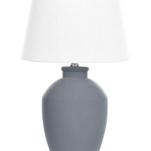 Lampa lampa stołowa nocna ceramiczna szara 138939 Lampa lampa stołowa nocna ceramiczna szara 138939