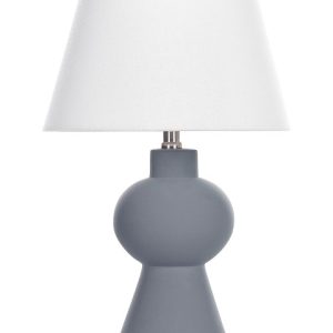 Lampa lampa stołowa nocna ceramiczna szara 138945 Lampa lampa stołowa nocna ceramiczna szara 138945