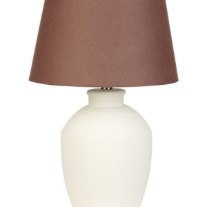 Lampa lampa stołowa nocna ceramiczna szara 138937 Lampa lampa stołowa nocna ceramiczna szara 138937