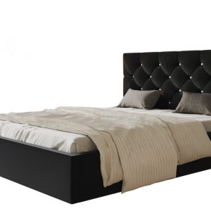 Łóżko tapicerowane Boston Slim 160×200 ze stelażem metalowym 1026046