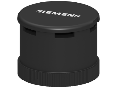 Element syreny, czarny, 8 dźwięków, zmienna głośność 102 dB, AC 115 V, 70 mm | 8WD4440-0EA2