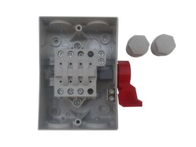 Rozłącznik w obudowie 3P 16A 7,5kW IP65, napęd boczny, żółty, BW325YTPN | 2CMA142441R1000 ABB
