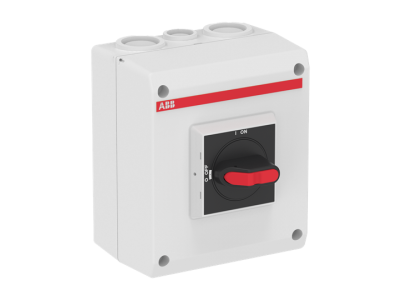 Rozłącznik w obudowie OTP25B4M 25A 4P IP65 | 1SCA022401R4320 ABB