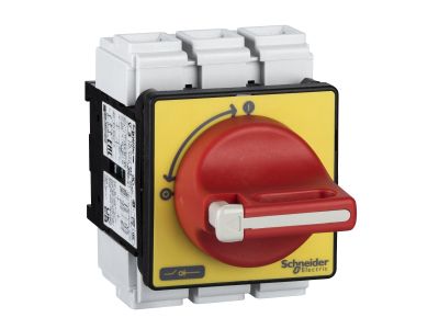 Rozłącznik VCF 63A 3P 690V uchwyt czerwony do blokowania, TeSys K, D | VCF3 Schneider Electric