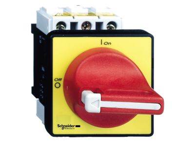 Rozłącznik VCF 32A 3P 690V uchwyt czerwony do blokowania, Tesys | VCF1 Schneider Electric