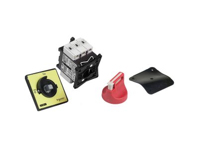 Rozłącznik VCF 20A 3P 690V uchwyt czerwony do blokowania | VCF01 Schneider Electric