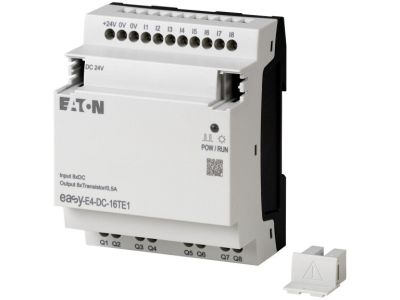 Rozszerzenie przekaźnika programowalnego, EASY-E4-DC-16TE1 | 197220 Eaton